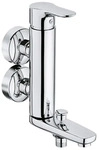 KLUDI OBJEKTA Waf&uuml;-Brause-EHM DN 15 vertikale Blockarmatur chrom, 364890575
