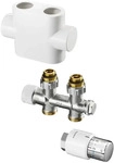 Oventrop Anschluss-Set Multiblock T, f. Anschluss IG 1/2'' Durchgang UNI SH...