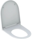Geberit WC-Sitz ONE,absenkbar/-nehmbar, Befestigung von oben,hochglanz-verchromt,