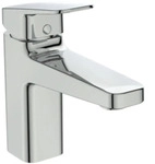 Ideal Standard Waschtischarmatur Ceraplan H90 o.Ablgarn. Ausld.124mm BlueStart Chrom,