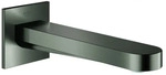 GROHE Wanneneinlauf Plus 13404_3 Ausladung 168mm hard graphite geb&uuml;rstet, 13404AL3
