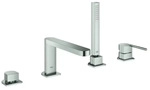 GROHE 4-Loch-EH-Wannenkombination Plus 29307_3 supersteel, 29307DC3