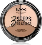 NYX PROFESSIONAL MAKEUP K2515501, NYX PROFESSIONAL MAKEUP 3 Steps To Sculpt Face
