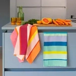 REMEMBER Trockent&uuml;cher-Set Nr. 25, 100% Baumwolle, 50 &times; 70 cm, farbenfrohes