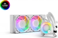 EK Water Blocks Water Blocks EK-Nucleus AIO CR240 Lux D-RGB - Wei&szlig;