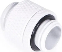 Alphacool 17489, Alphacool Eiszapfen Doppelnippel drehbar G1/4 AG auf G1/4 AG - White