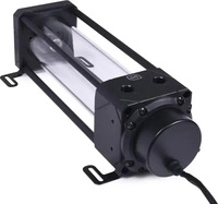 Alphacool 13326, Eisbecher Aurora D5 Acetal/Glas - 250mm inkl. Alphacool VPP Apex