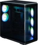 Zalman P60 Black, Zalman P60 PC-Geh&auml;use Tempered Glass, ATX Mid-Tower - Schwarz