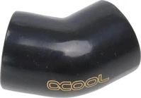 Alphacool 17191, Alphacool HF L-Verbinder 45&deg; G1/4 IG auf G1/4 IG - Deep Black