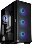 Zalman Z10 Plus, Zalman Z10 Plus, Midi PC-Geh&auml;use - Schwarz