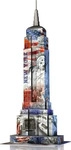 Ravensburger 12583 - Flag Edition Empire State Building - 3D Puzzle-Bauwerke,...