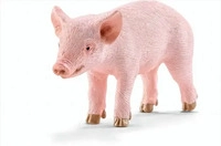 Schleich 13783 - Ferkel - stehend, Tier Spielfigur (Schleich Farm Life)