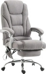 CLP 192451608, CLP B&uuml;rostuhl Pacific Stoff mit Massagefunktion grau