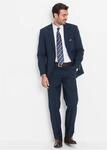 bonprix Anzug in Regular Fit (2-tlg. Set), blau, Gr.94, Klassischer Anzug mit
