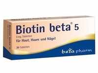 Biotin Beta 5 Tabletten 30 ST