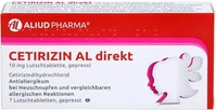 PZN-DE 00361028, ALIUD Pharma Cetirizin Al Direkt 7 ST
