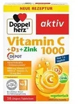 Doppelherz Vitamin C 1000+d3+zink Depot 30 ST