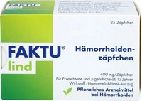 PZN-DE 18248019, DR. KADE Pharmazeutische Fabrik Faktu Lind H&auml;morrhoidenz&auml;pfchen 25