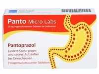 Panto Micro Labs 20 mg Tmr bei Sodbrennen 7 ST