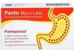 Panto Micro Labs 20 mg Tmr bei Sodbrennen 7 ST