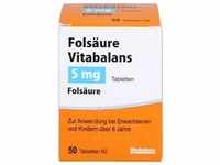 Folsäure Vitabalans 5 mg Tabletten 50 ST