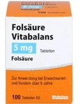 Fols&auml;ure Vitabalans 5 mg Tabletten 100 ST