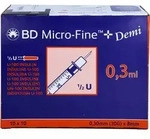 Bd Micro-Fine+ Insulinspr.0.3 ml U100 0.3x8 Mm 100 ST