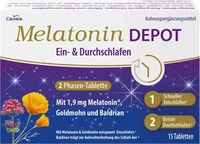 PZN-DE 19264345, Pharma Peter Melatonin Depot ein- & Durchschlaf-Tabletten 15 ST