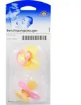 Beruhigungssauger Kirsch Latex 0-6M Pastell/Gb/R 2 ST