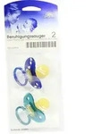 Sauger- Beruhig.kirsche Latex 6-18Mon. Blau/Petrol 2 ST