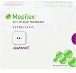 Mepilex 5x5 cm Schaumverband 10 ST