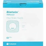 Biatain Schaumverband 7.5x7.5 cm Selbst Haftend 10 ST