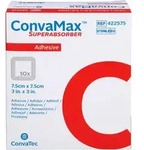 Convamax Superabsorber Adh&auml;siv 7.5x7.5 cm 10 ST