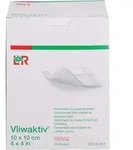Vliwaktiv Aktivkohle-Saugkomp.10x10 cm Steril 20 ST