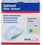 Cutimed Siltec Sorbact Pu-Verb.10x10 cm 12 ST