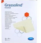 Grassolind Salbenkompressen 10x10 cm Steril 10 ST