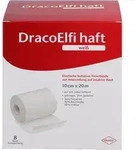 Dracoelfi Haft Wei&szlig; Fixierbinde 10 cmx20 M 8 ST