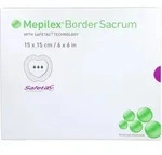 Mepilex Border Sacrum Schaumverb.15x15 cm Steril 5 ST