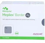 Mepilex Border Ag Schaumverb.7x7.5 cm 10 ST