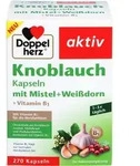 Doppelherz Knoblauch M. Mistel+wei&szlig;dorn+vitamin B1 270 ST