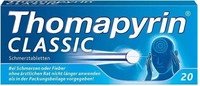 PZN-DE 03046735, A. Nattermann & Cie Thomapyrin Classic Schmerztabletten 20 ST