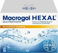 PZN-DE 08875436, Macrogol Hexal Plus Elektrolyte 50 ST