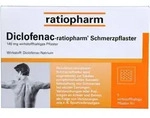 Diclofenac-Ratiopharm Schmerzpflaster 5 ST