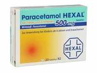 Paracetamol 500mg Hexal bei Fieber und Schmerzen 20 ST