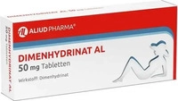 PZN-DE 06938658, ALIUD Pharma Dimenhydrinat Al 50 mg Tabletten 20 ST