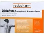 Diclofenac-Ratiopharm Schmerzpflaster 10 ST