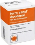 PZN-DE 01444696, Teofarma s.r.l Ferro Sanol Duodenal Magens.res.pellets In Kapseln 50