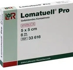 Lomatuell pro 5x5cm Steril 8 ST