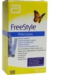 Freestyle Precision Blutzucker Teststr. O. Codier. 100 ST