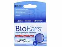 Bioears Antimikrobielle Silikon-Ohrstöpsel 6 ST